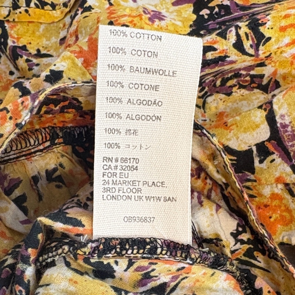 Free people party playlist wrap blouse, sz : small - Picture 15 of 15